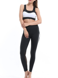 Side Panel Mesh Yoga Pants