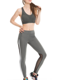 Side Panel Mesh Yoga Pants