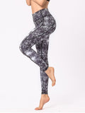 Yoga Pants Print Tights Outdoor Sports Bottom