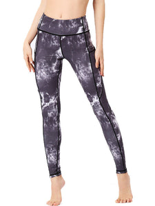 Yoga Pants Print Tights Outdoor Sports Bottom