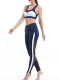 Side Panel Mesh Yoga Pants