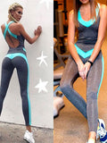 Skinny Backless Yoga Fitness Pants